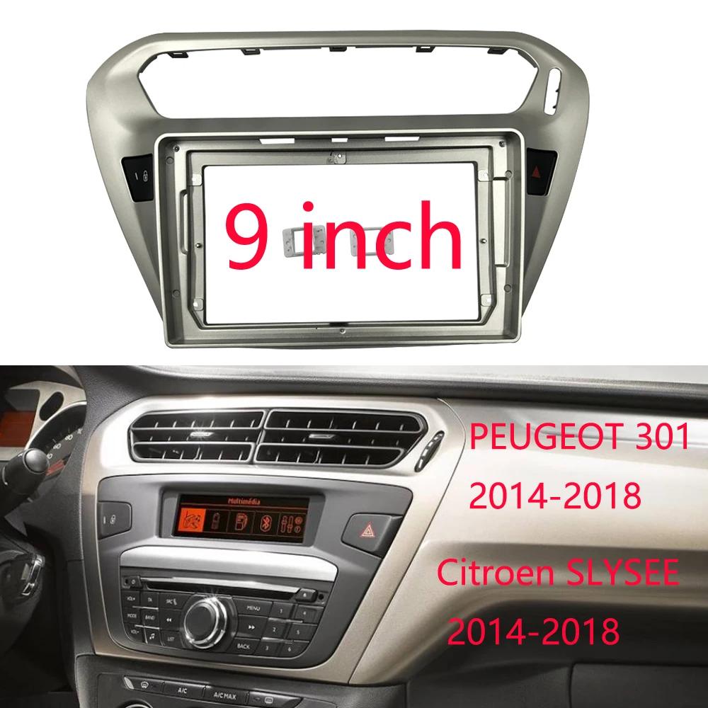 Ǫ 301 2014-2018 г  Ʈ ġ, Ʈο SLYSEE 2014-2018    DVD , 9 ġ 2din ڵ þ